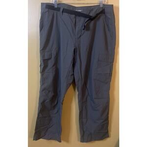 Columbia Men's Charcoal Gray Omni Shield Cargo Pants Size 38/30